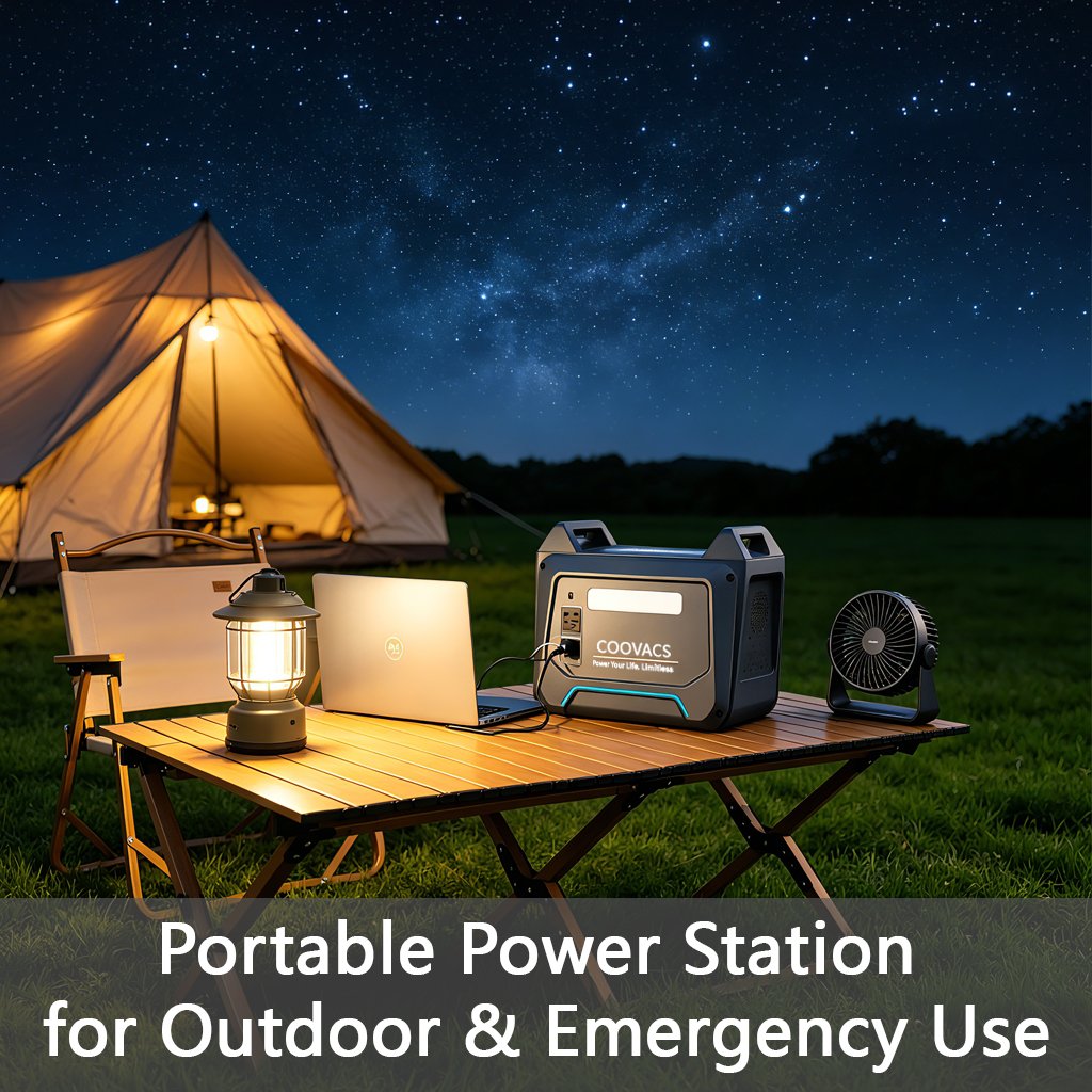 Portable Power station for outdoor & emergency use