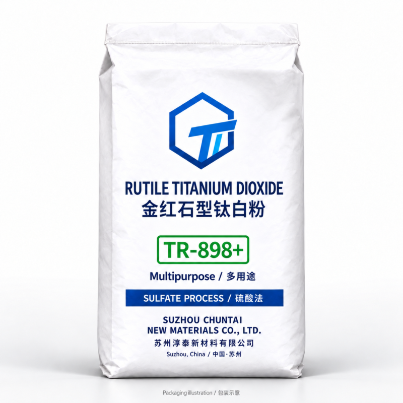TR-898+ sulfate-process rutile titanium dioxide – packaging illustration